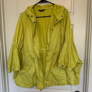 JoyLab Chartreuse Utility Jacket